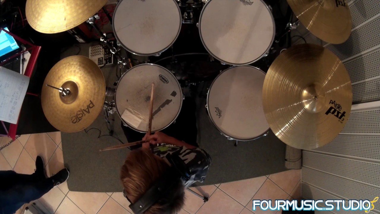 FOURMUSIC.SESSION #1 - Davide Sampino [Bruno Mars - The Lazy Song Drum Cover]