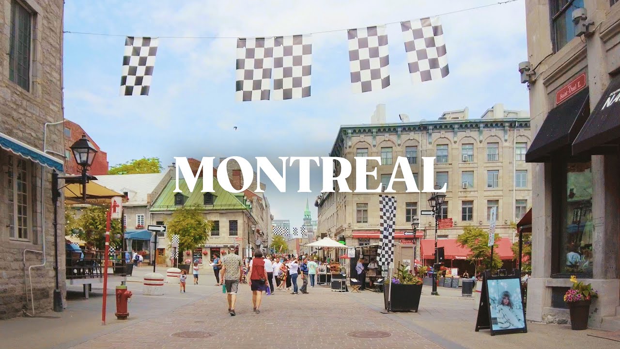 Out and Aboot in Old Montreal, Canada 🇨🇦 4K Walk