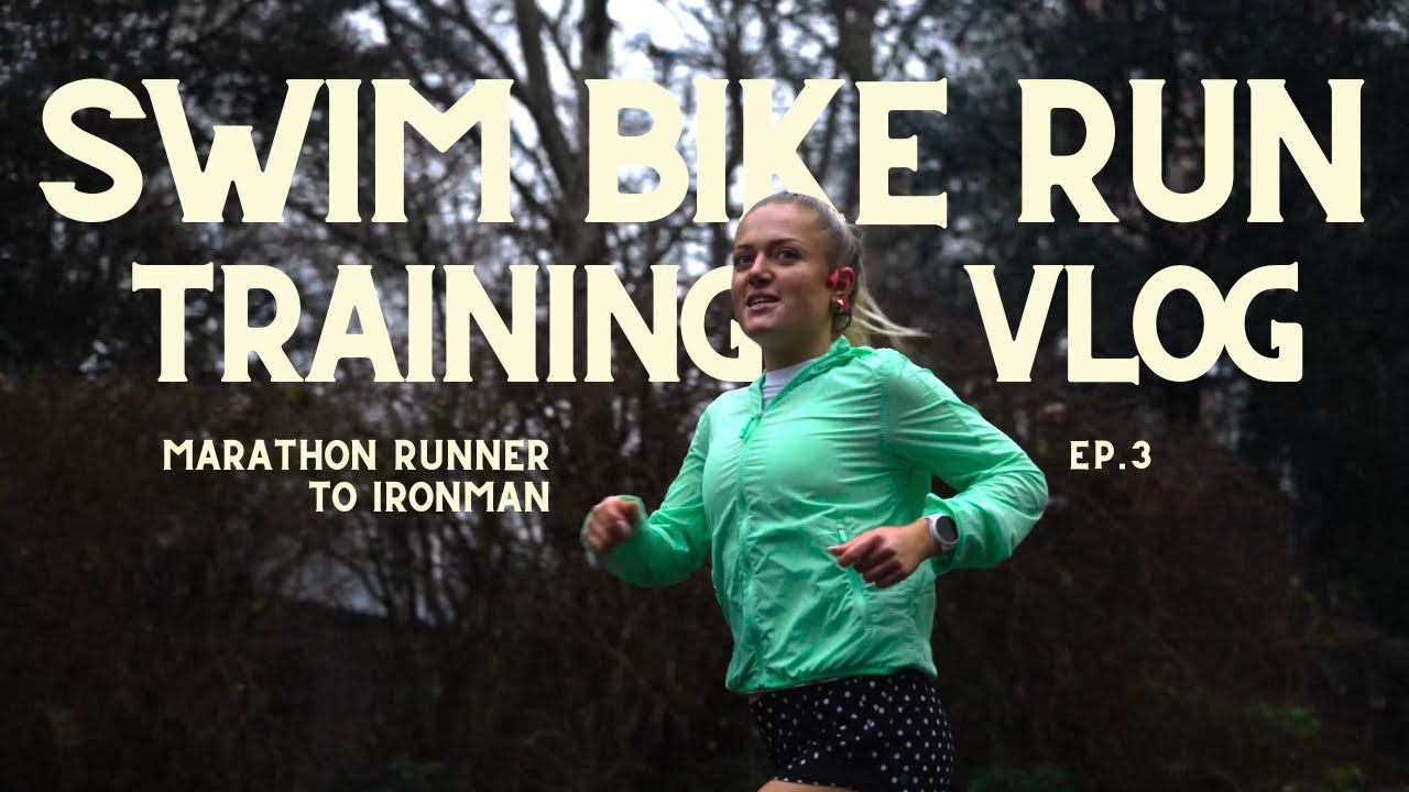 Swim, Bike, Run Training Vlog | Marathon Runner to Ironman Ep 3