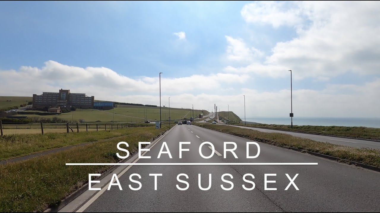 4K Seaford (East Sussex, UK) Car Drive