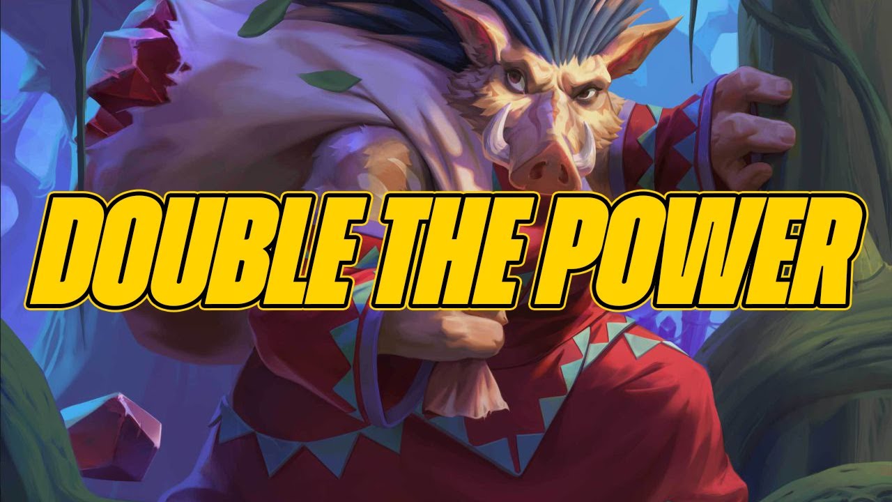 Newly Buffed Gem Smuggler Speedruns Everyone | Dogdog Hearthstone Battlegrounds