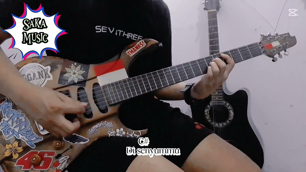 JAMRUD || PELANGI DI MATAMU || Cover Gitar + Chord + Lirik