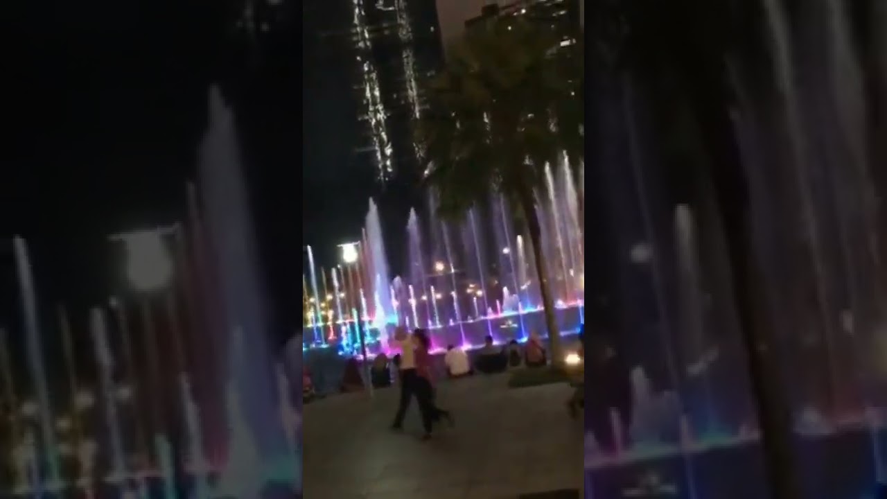 KLCC Lake symphony water light show 🎇🎆