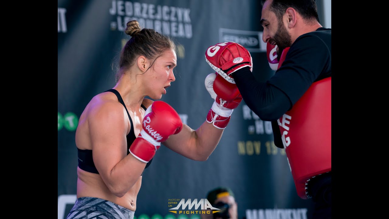 UFC 193: Ronda Rousey Open Workout Session (Complete)