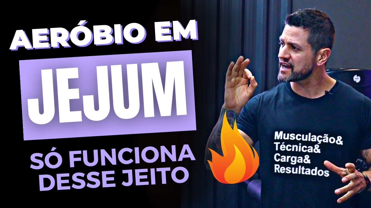 Aeróbio em JEJUM só funciona desse jeito - Cardio em jejum do jeito certo - AEJ