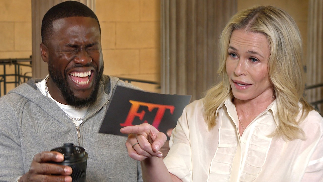 Chelsea Handler Can't Stop ROASTING Kevin Hart as They Interview Each Other (Exclusive)