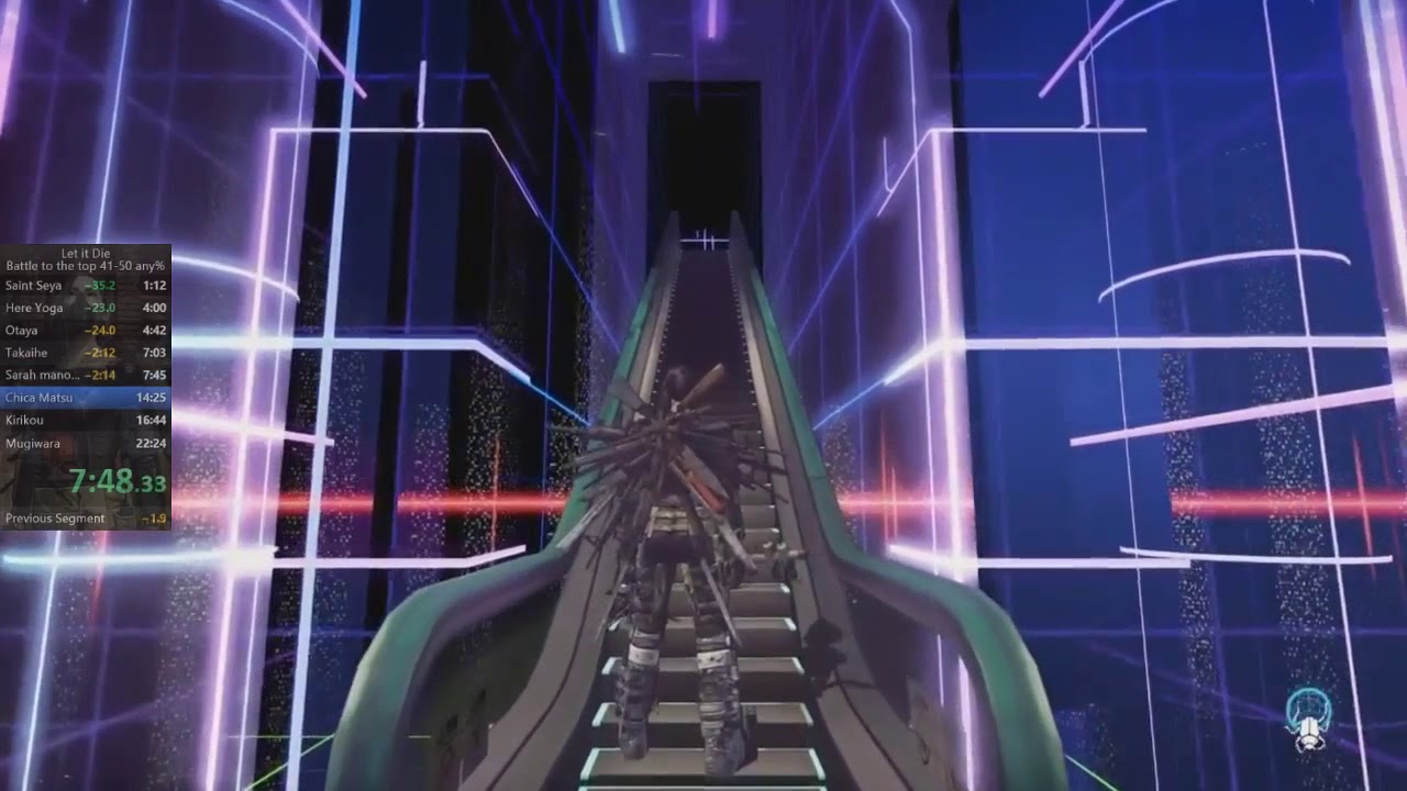 Let it Die - Speedrun BttT 41-50 - Any% [16:59]