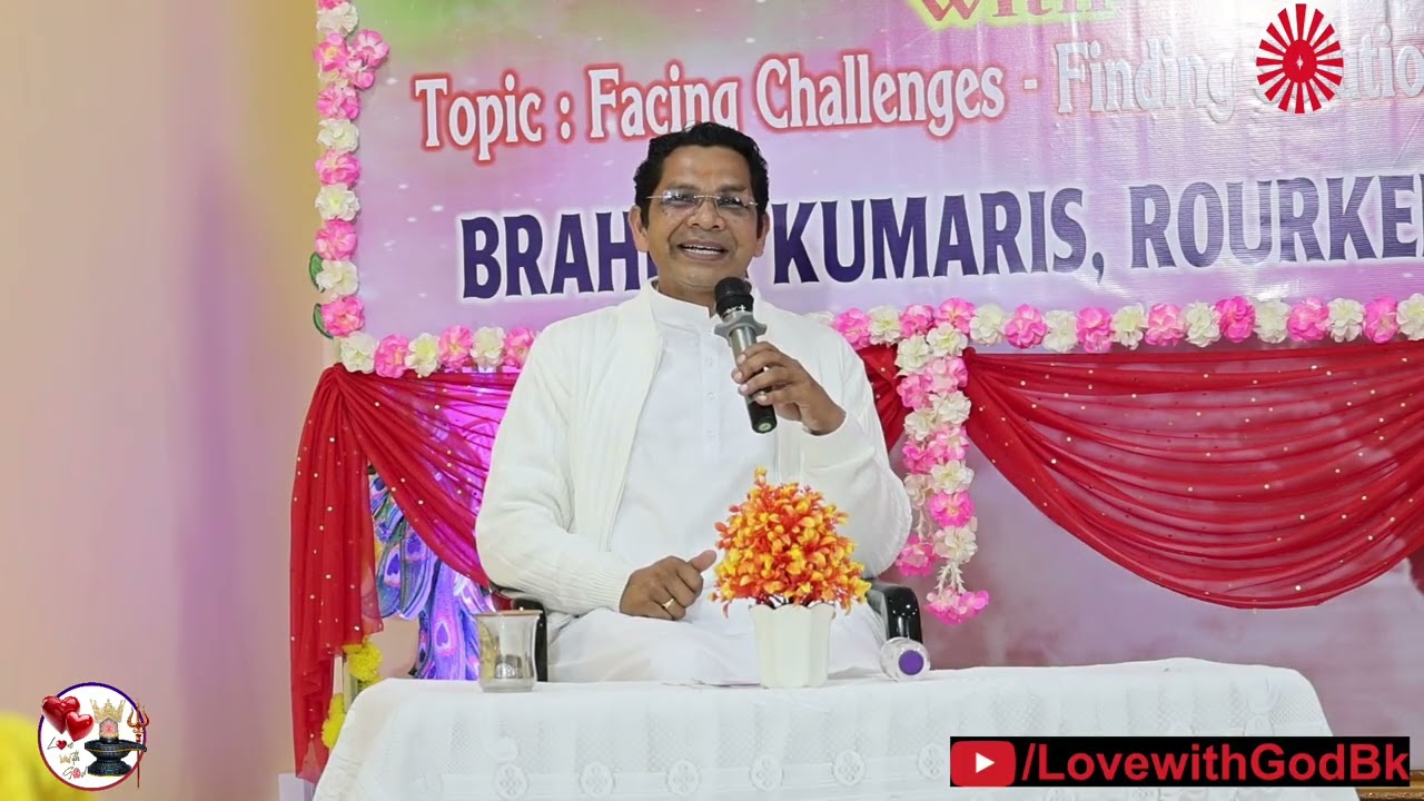 Bk Rajyogi Rupesh Bhaiji & Bk Rajyogi Srikanth Bhaiji!! Brahma kumaris Basanti Colony Rourkela 