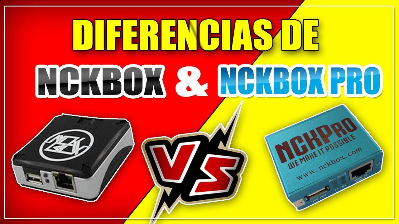✅DIFERENCIAS DE NCK BOX PRO VS NCK BOX NORMAL 💡¿QUE CAJA DE LIBERACIÓN COMPRO?