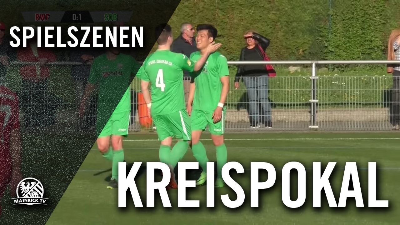 SG Rot-Weiss Frankfurt - Spvgg. 05 Oberrad (Kreispokalfinale Frankfurt) - Spielszenen | MAINKICK.TV