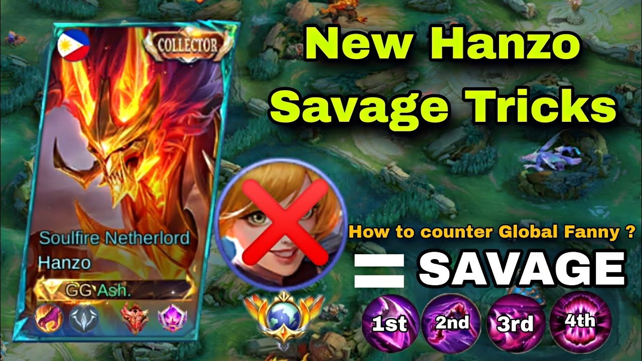 NEW HANZO UNKILLABLE SAVAGE BUILD TRICK!!🔥(Hanzo Auto 20 Kills Meta Build)
