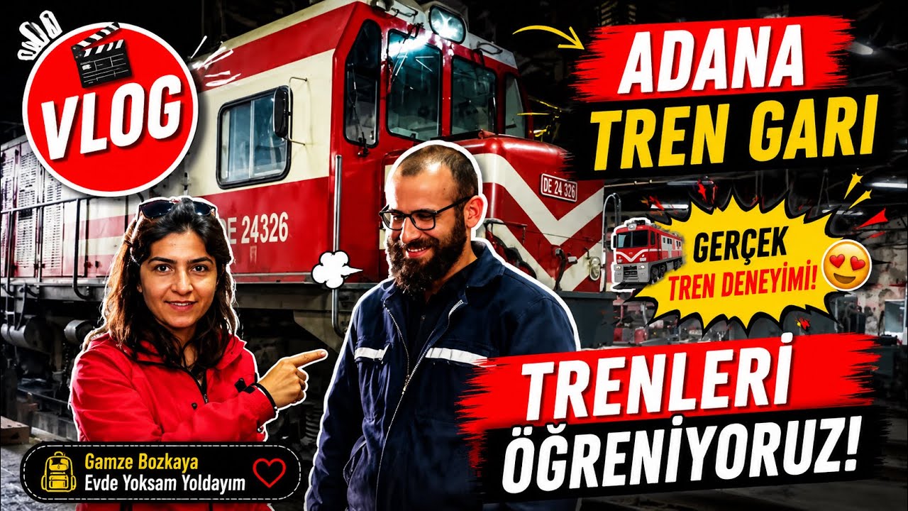 Adana TCDD 6.Bölge Depo Trenler