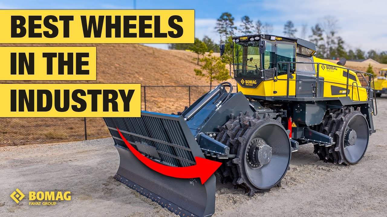 Better Wheels, Better Compaction - BOMAG Landfill Compactors