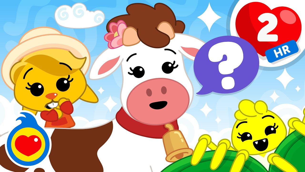 A Vaquinha Laura Está Errada 🐮😲 e + canções! | 2 horas de Música Infantil com Um Herói do Coração ❤️