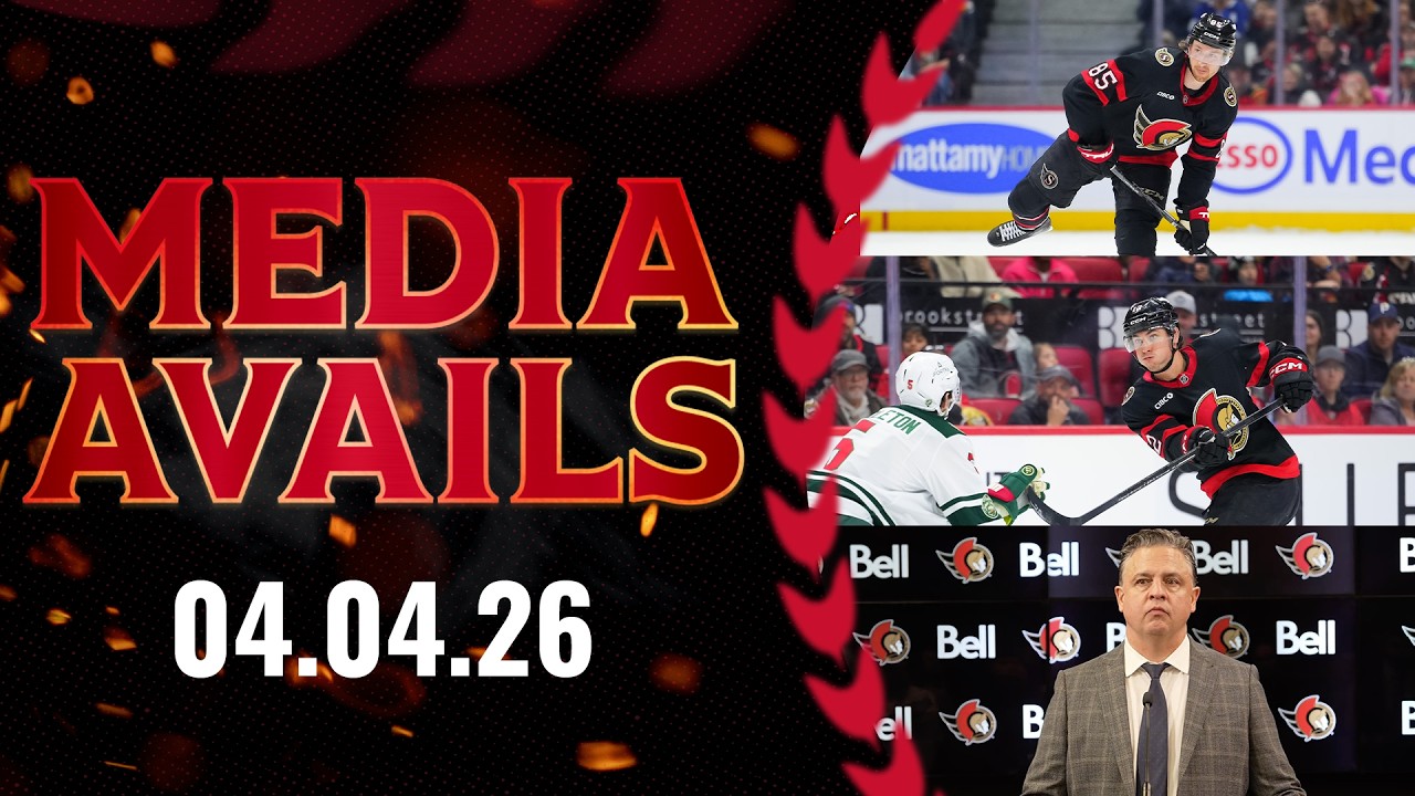 Jake Sanderson, Shane Pinto, Travis Green Postgame Media vs MIN
