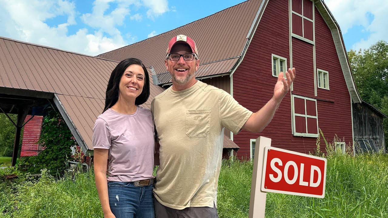 So..... We BOUGHT a 150 YEAR OLD VACANT FARM