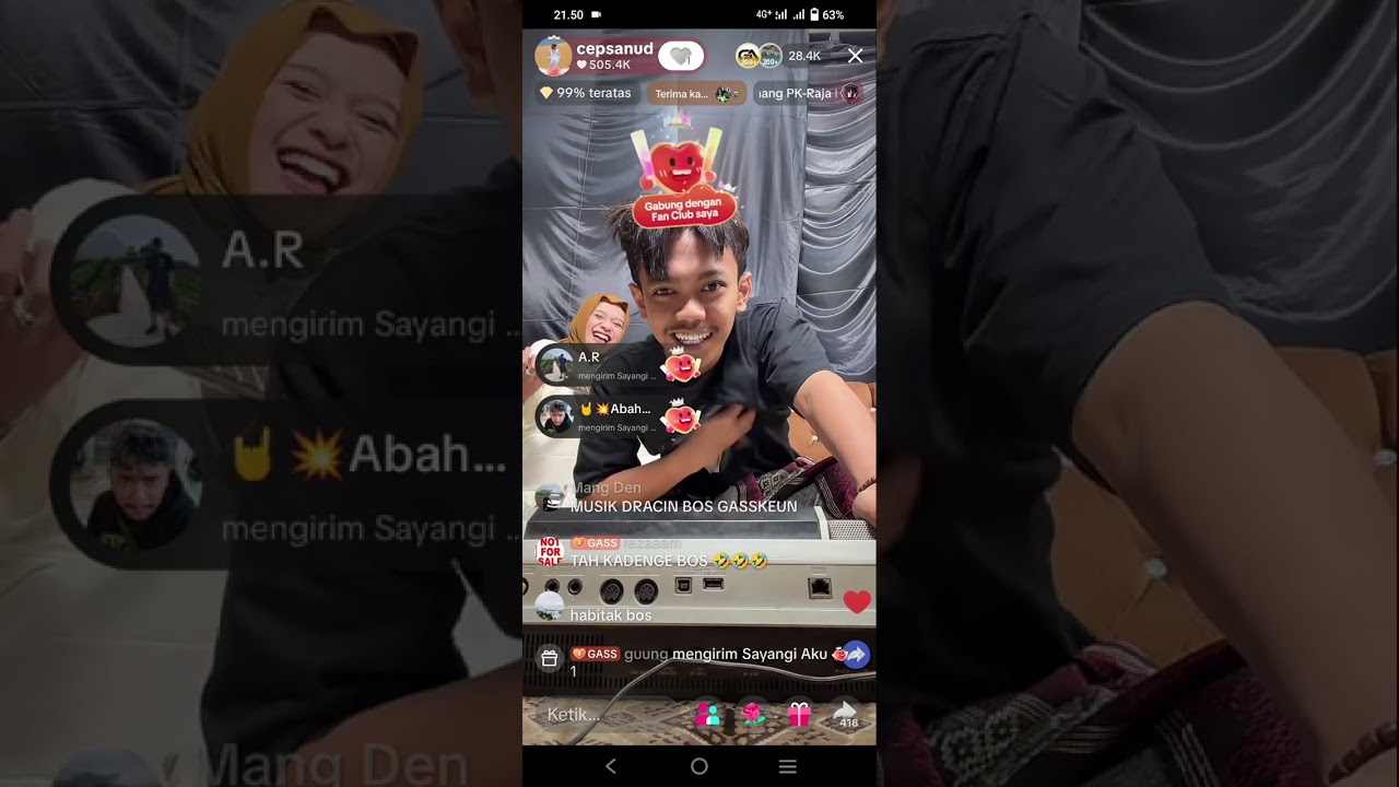 Ririn D'Aryanti & cepsanud duet PK lawan parkscoy