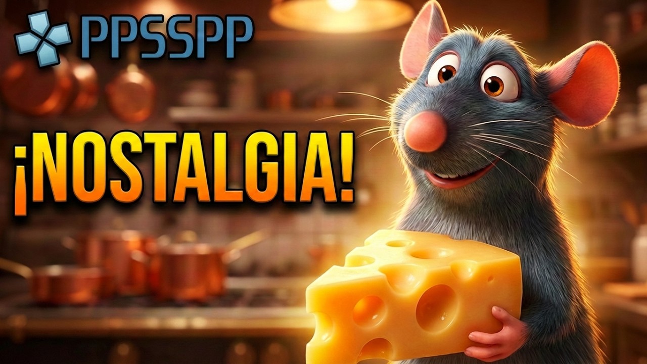 Ratatouille (Español) de Playstation Portable (PSP) con el emulador PPSSPP. Gameplay