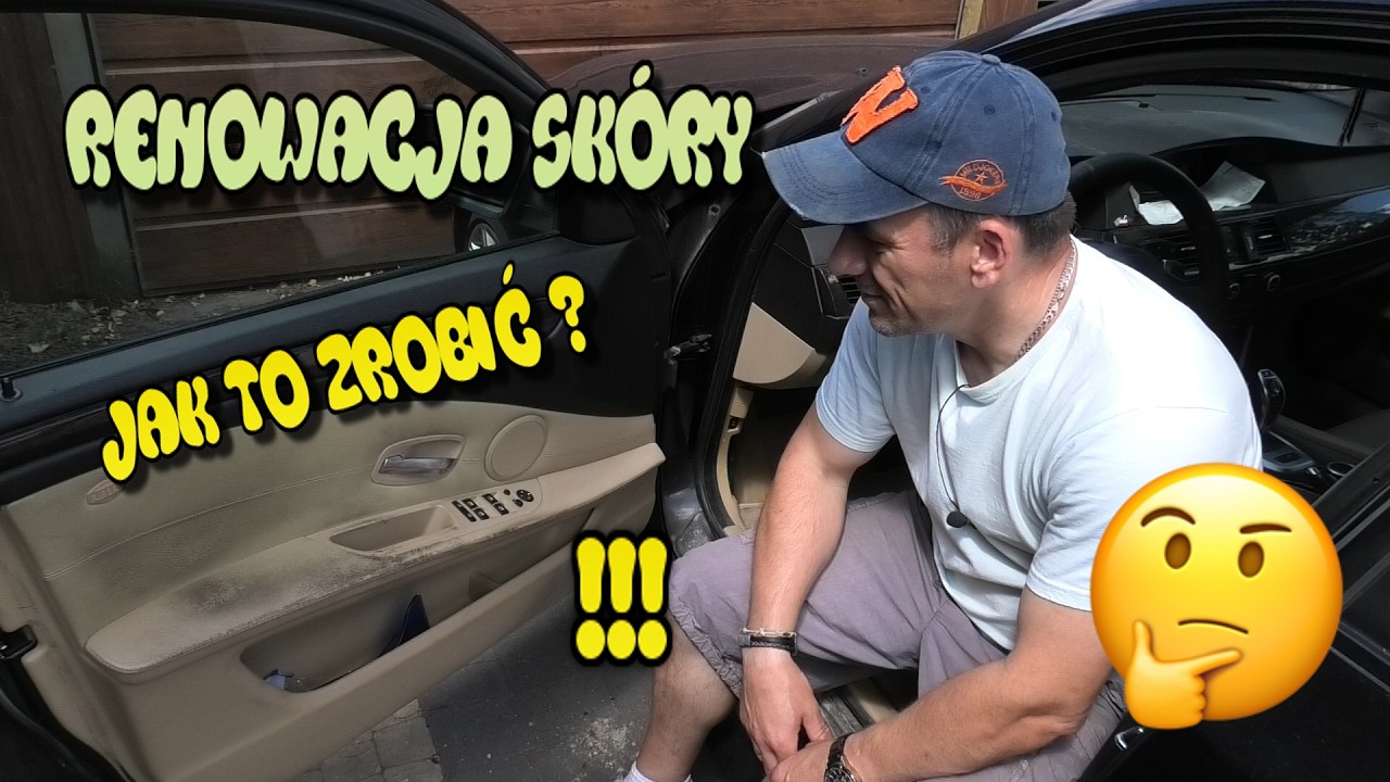 School of DIY: Leather Restoration &ndash; How to Do It? BMW E60 550i
