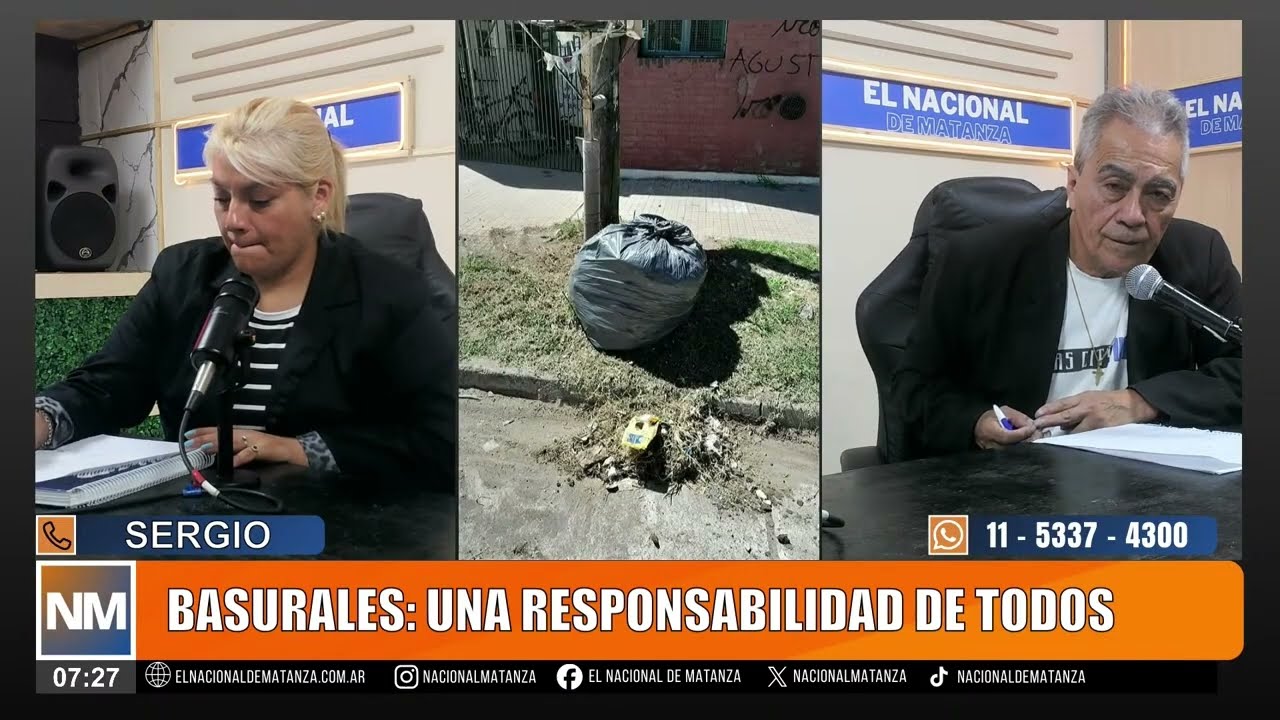 Vecinos de Laferrere exponen dificultades en la recolección de residuos por parte de Martin y Martin