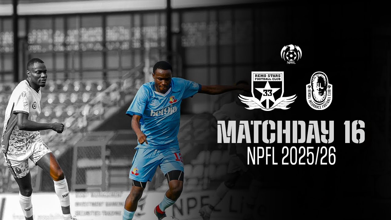 NPFL26 REMO STARS VS BENDEL INSURANCE
