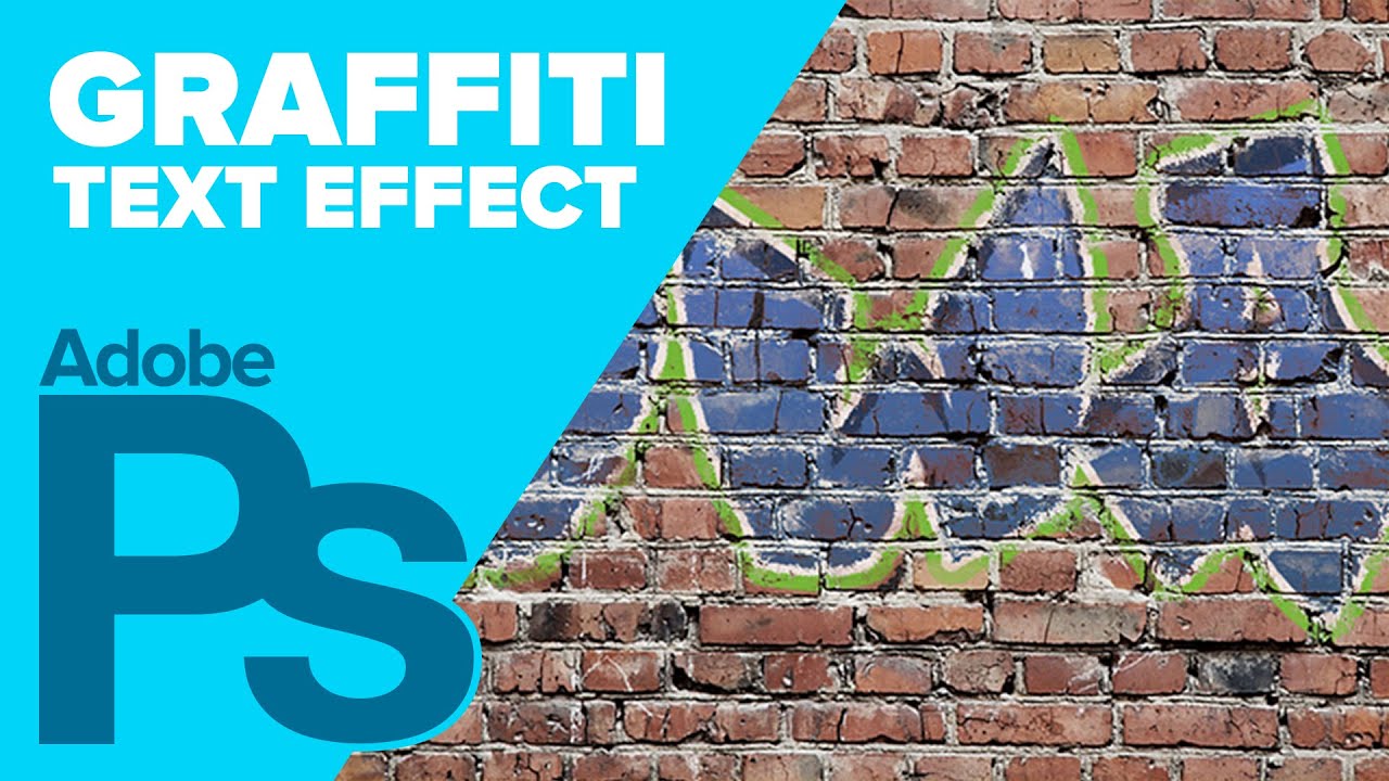Как создать граффити в Adobe Photoshop
