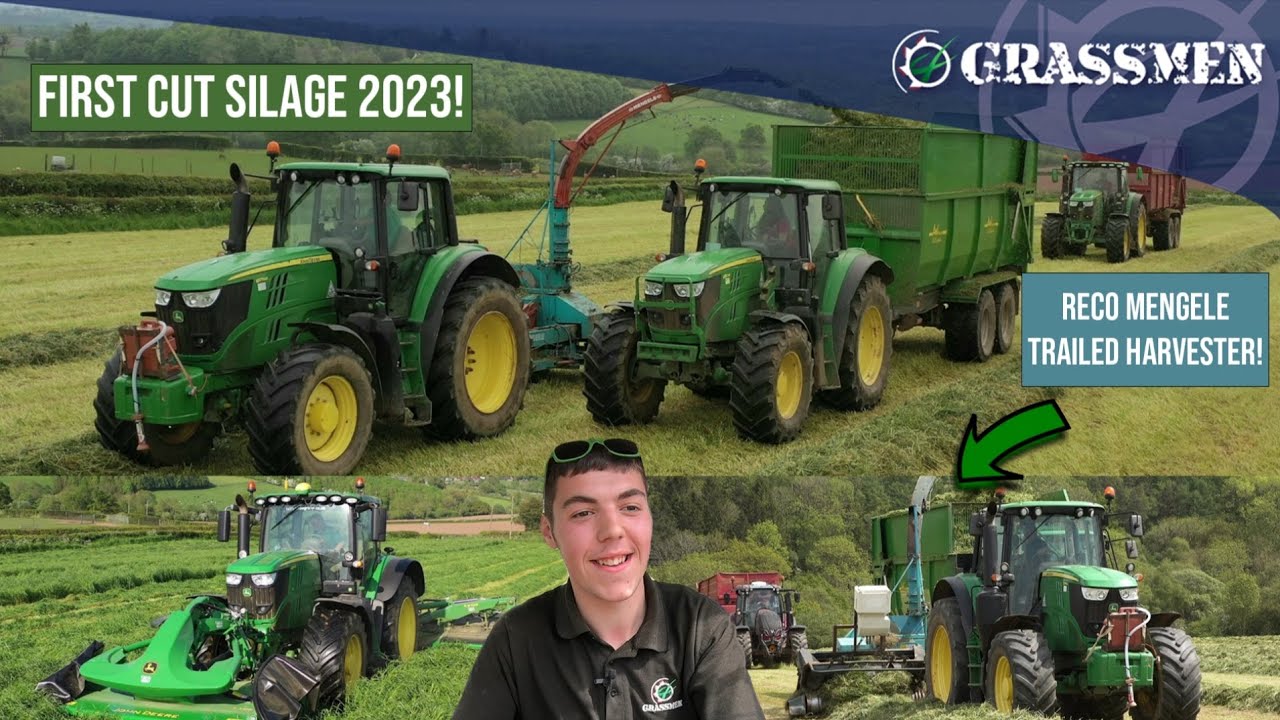 Dairy Farming & Trailed Harvesting! PN & DB Johnson ~ FIRST CUT 2023!