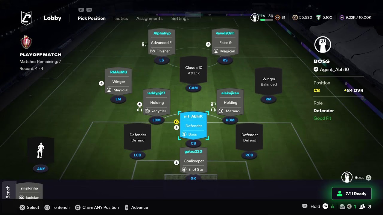 EAFC26 - Pro clubs