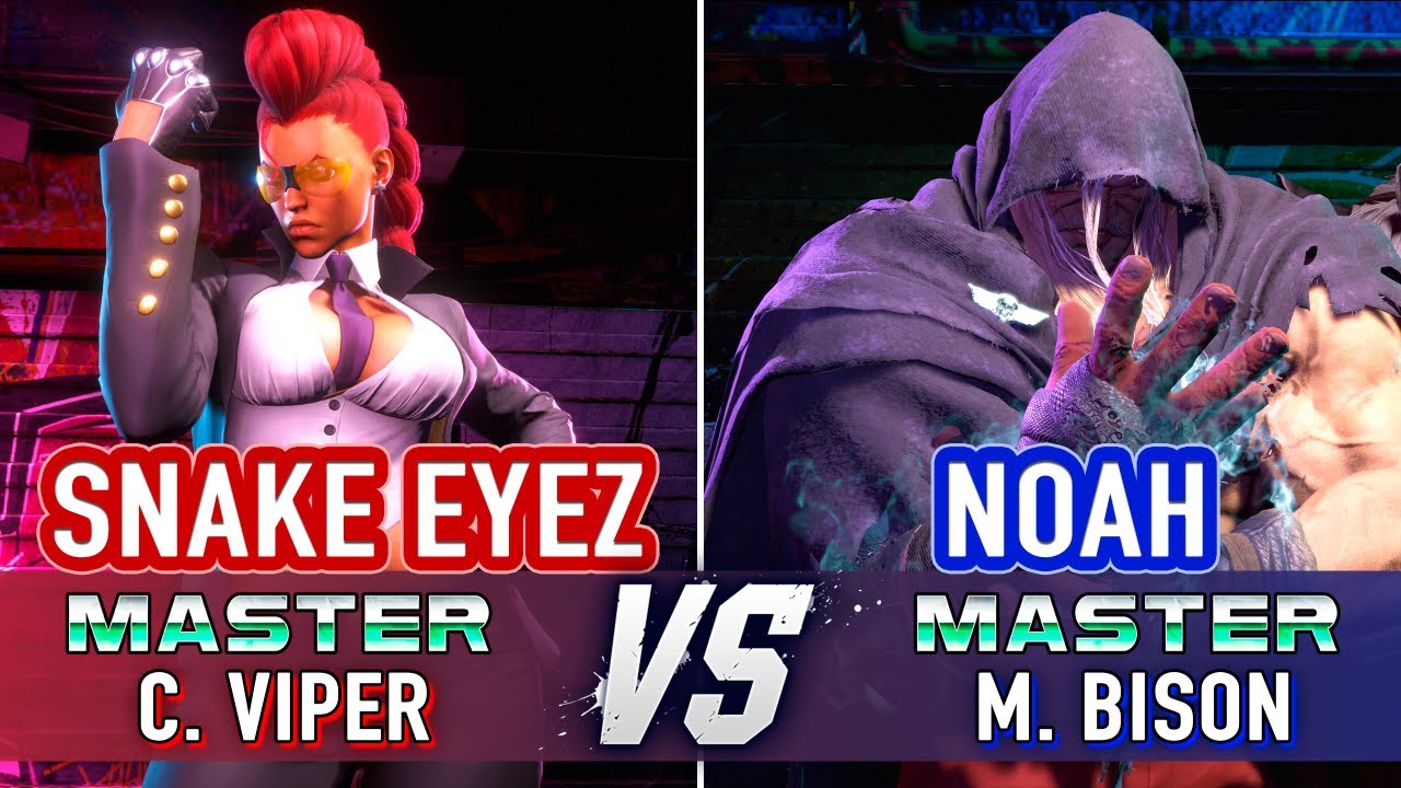 SF6 🤜 Snake Eyez (C. Viper) vs Noah The Prodigy (M.Bison) 🤛 Street Fighter 6 High Level Gameplay