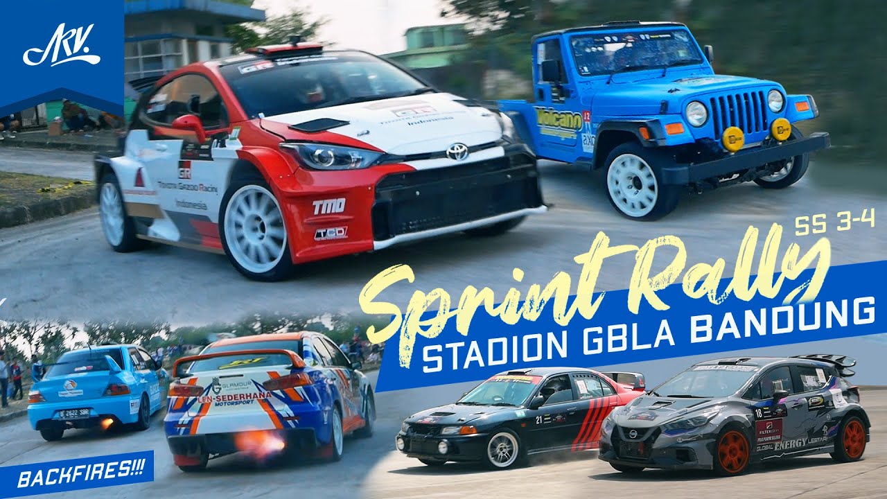Interauto Tarmac Sprint Rally SS 3-4 Stadion GBLA Bandung 2023 | Pure Sound