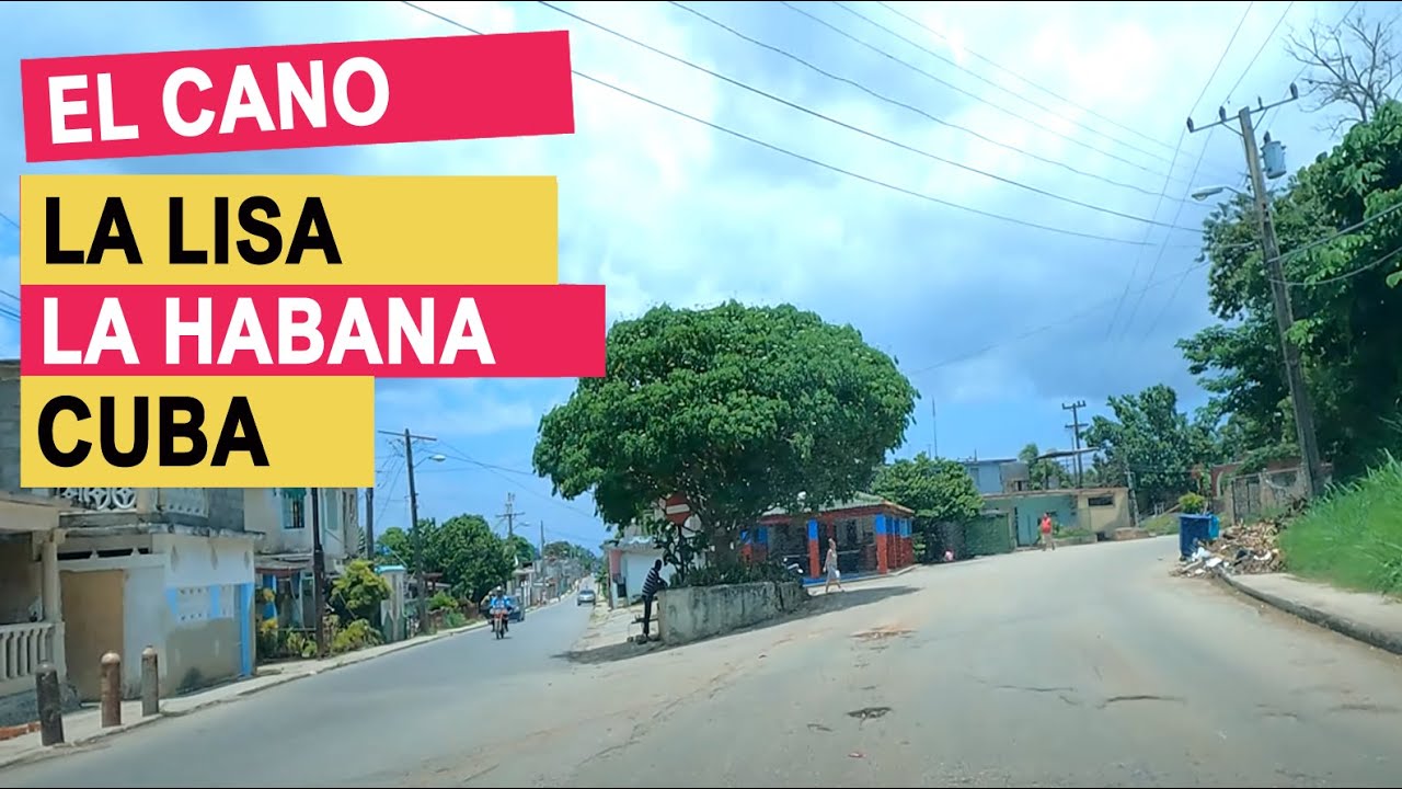 Manejando por El Cano, La Lisa, La Habana Cuba