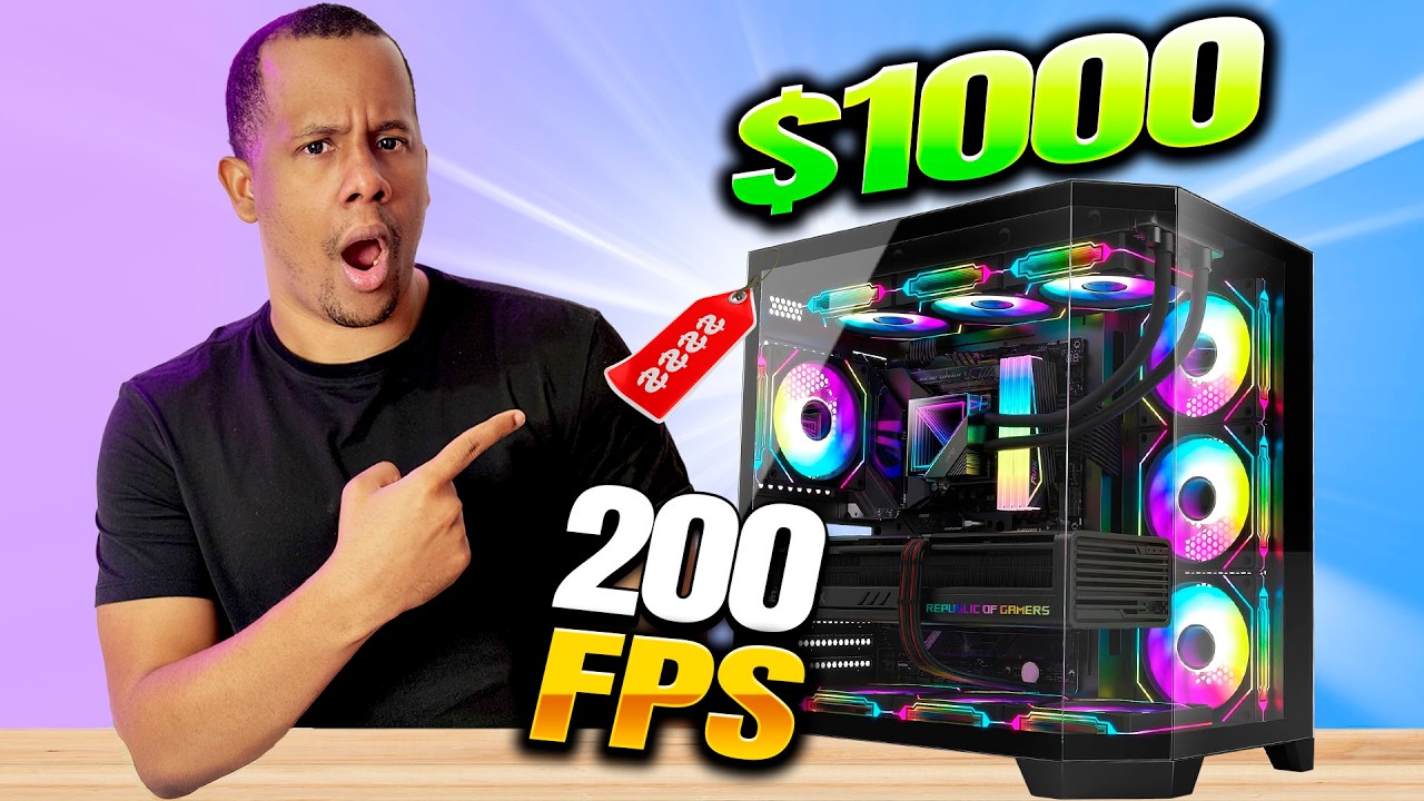 Arm&eacute; La MEJOR PC GAMER por $1,000 en 2025🔥