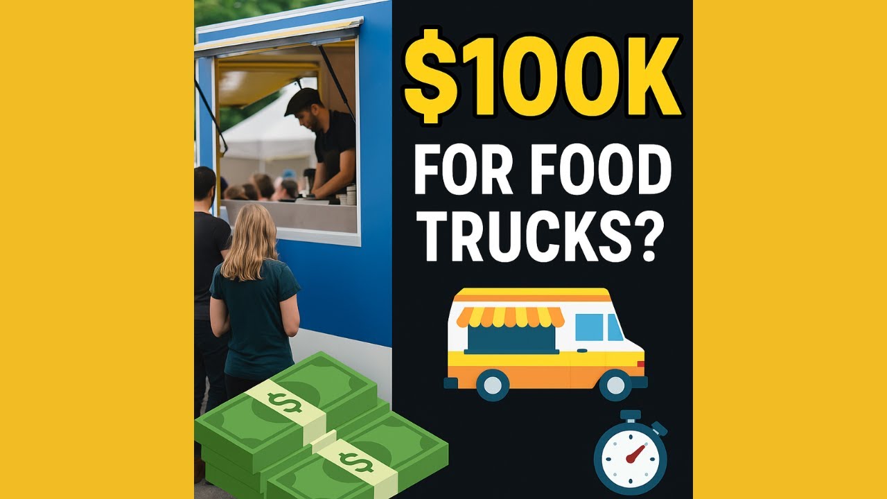 $100K Merchant Cash Advance for Food Trucks&mdash;Fast Funding, Big Results!