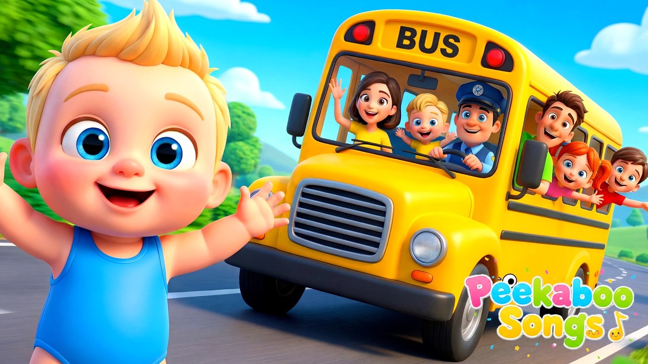 Wheels on the Bus 🚌 +Baby  Shark🦈 + Old MacDonald🌸. | KARAOKE! | Sing Along With Me! | Kids Songs