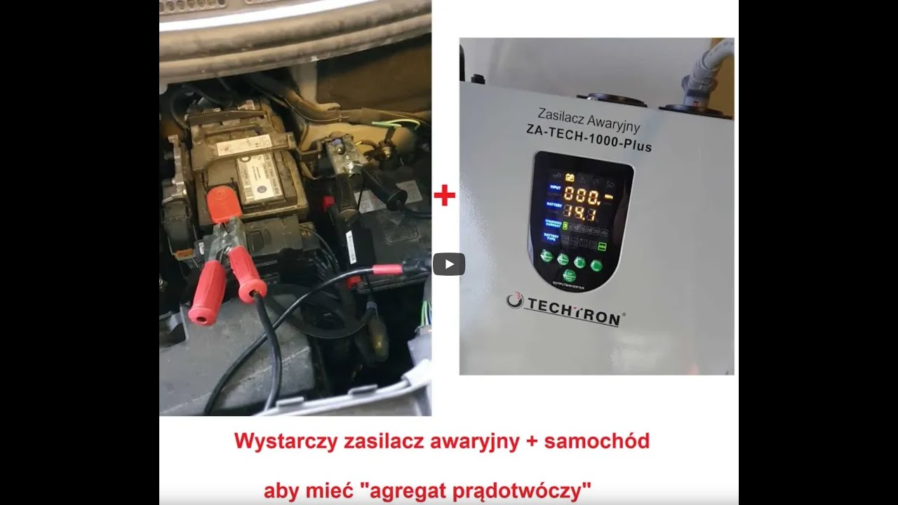 Samochód jako agregat prądotwórczy? Tak, to możliwe.