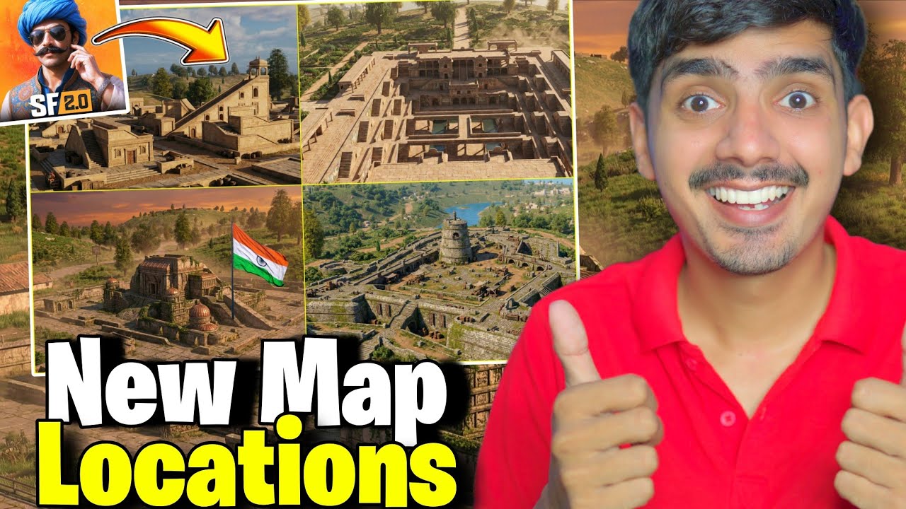 FINALLY SCARFALL 2.0 NEW MAP OFFICIAL LEAKS IS HERE | INDIAN LOCATIONS IN SCARFALL NEW MAP 😱