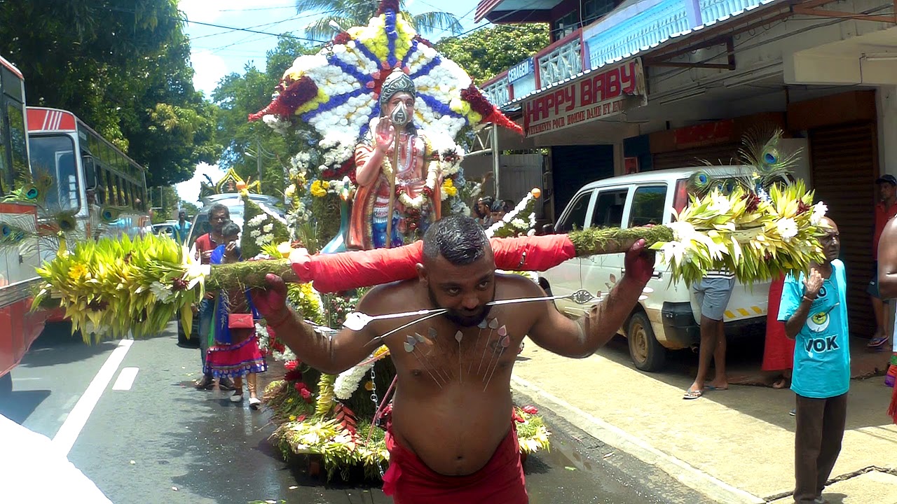 Tamil festival cavadee Triolet MAURITIUS