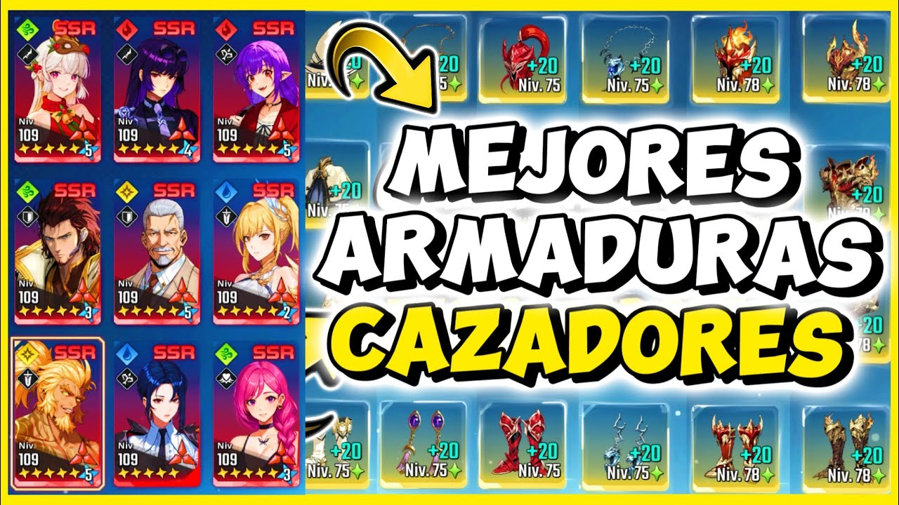 ¡COMO EQUIPAR a tus CAZADORES ACTUALIZADO! JUEGA COMO los PRO PLAYER Solo Leveling: ARISE