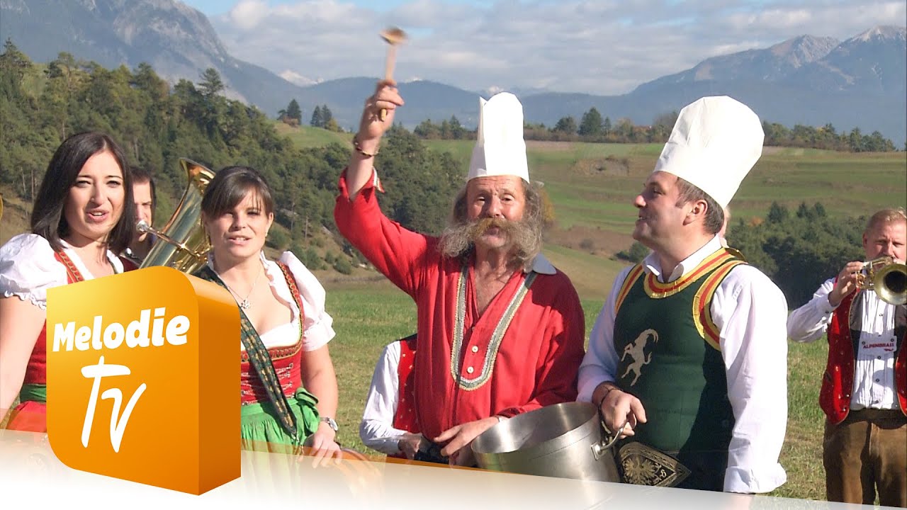 Alpenbrass Tirol & Mayrhofner - Kannst du Knödel kochen (Offizielles Musikvideo)