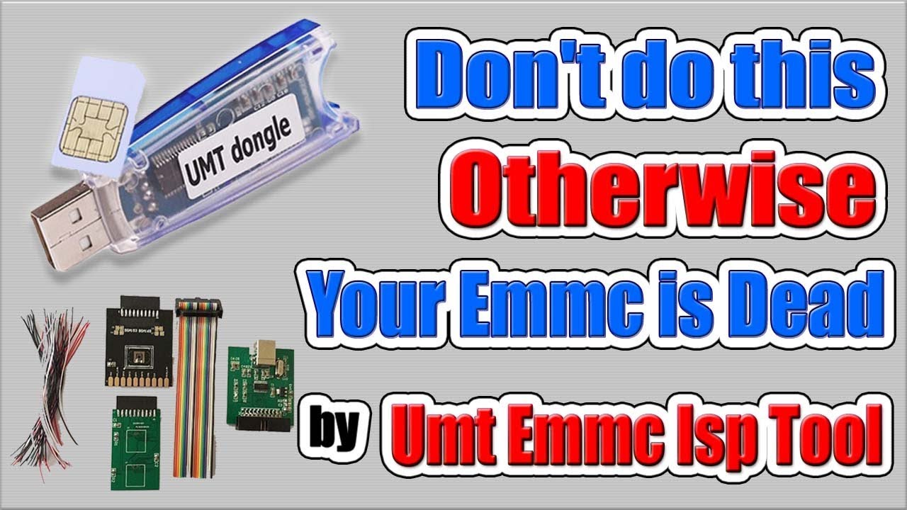 Don't do this otherwise your EMMC is dead by Umt Emmc Isp Hardware Tool | Umt Emmc Isp Tool Tutorial