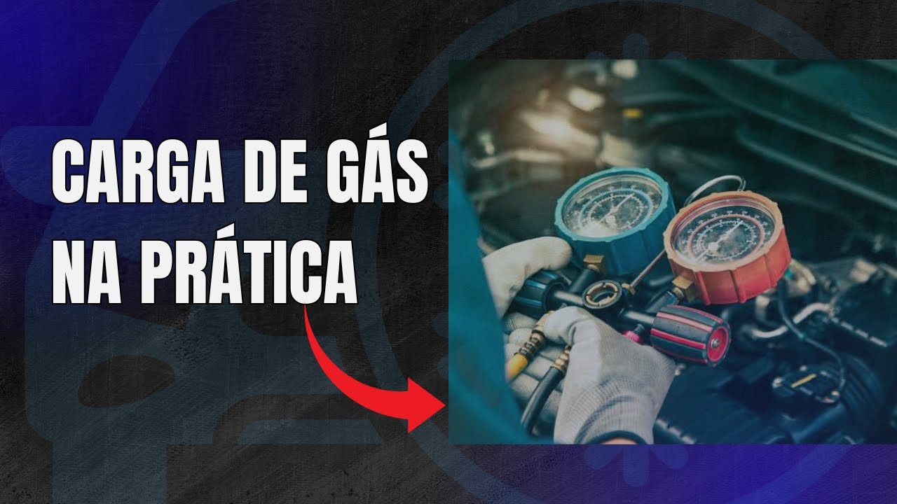 CARGA DE GÁS AR CONDICIONADO AUTOMOTIVO, como fazer?