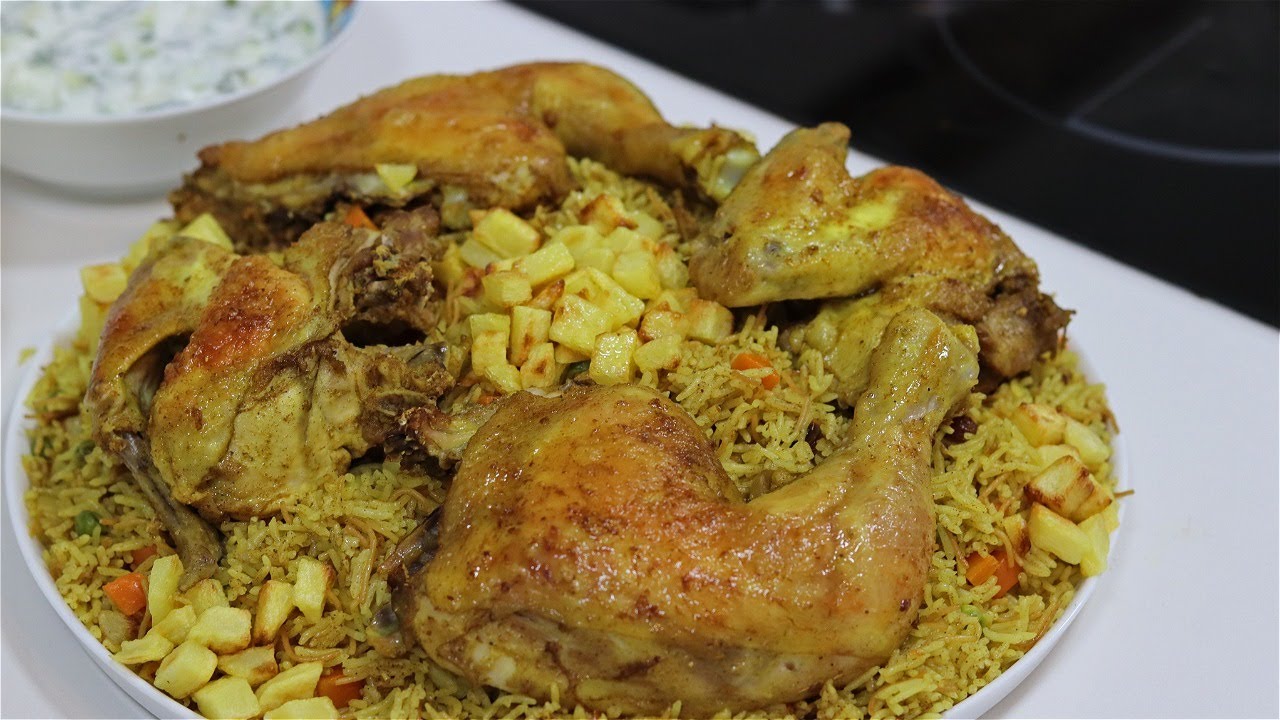 برياني دجاج يجنن ✨بطريقة جديدة و سريعة  من ألذ وأسهل الطبخات تبيض الوجه في العزايم