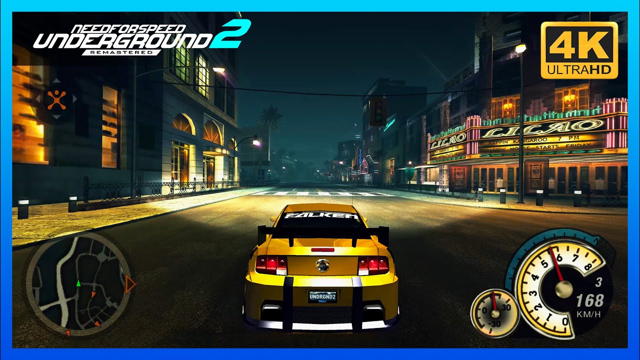 Need For Speed Underground 2 Coolest Graphics Mod Ever [4K 60FPS]