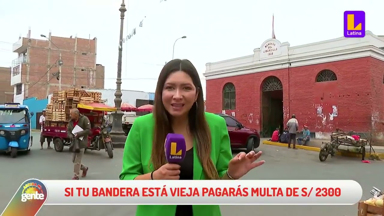 Mes patrio: Colocar la bandera en mal estado puede costarte 2300 soles