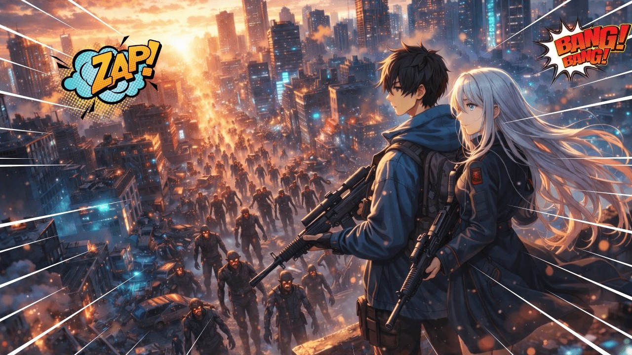Il reçoit une carte mystérieuse puis l’APOCALYPSE ZOMBIE commence !