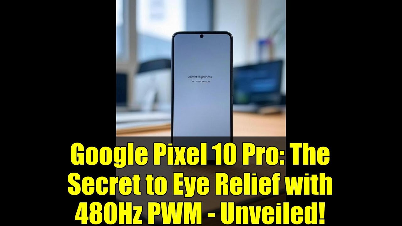Google Pixel 10 Pro: The Secret to Eye Relief with 480Hz PWM - Unveiled!