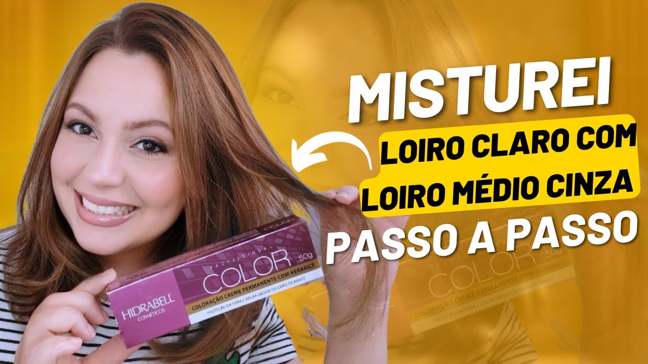 COMO PINTAR O CABELO SOZINHA FÁCIL | RETOQUE DE RAIZ | 7.1 COM 8.0 HIDRABELL | DICAS DA PAULA