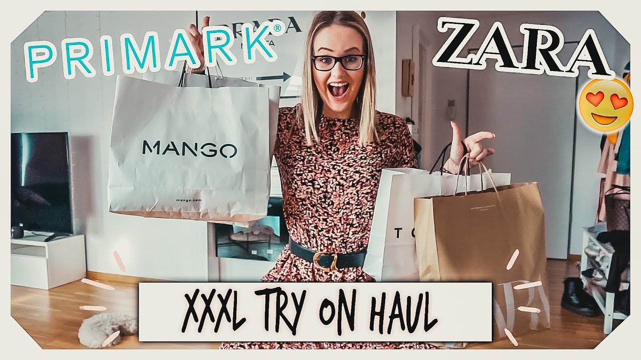 🛍 XXL FASHION HAUL ( Primark, Zara, TopShop etc... ) 👗 | Mone