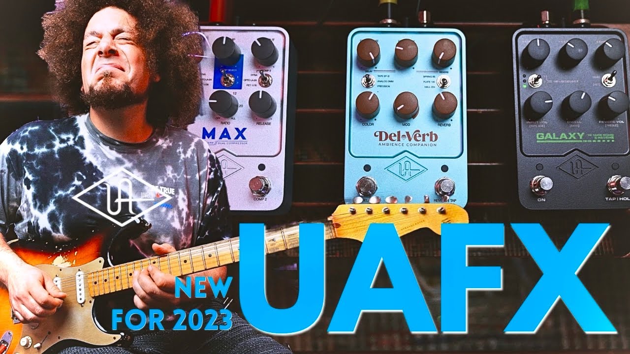 UAFX | Galaxy Tape Echo, Max Dual Compressor и DelVerb