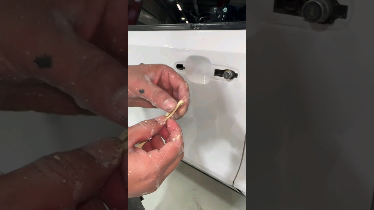 Broken Door Handle Open Trick | How To Open Broken Door Handle | #youtube #automobile #mechancial